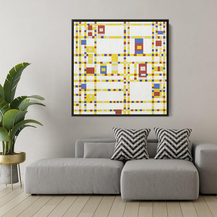 Broadway Boogie Woogie (1943) by Piet Mondrian - Kanvah