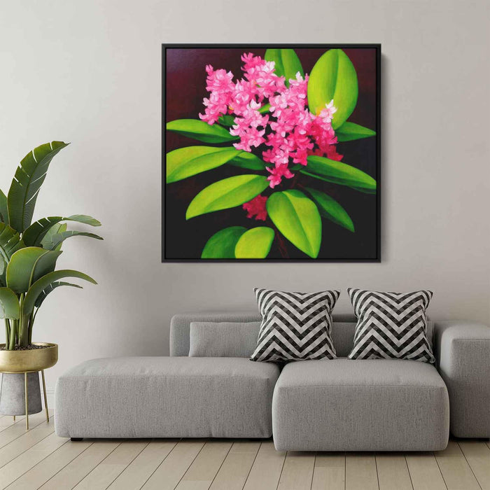 Contemporary Oil Rhododendron #002 - Kanvah