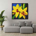 Cubist Oil Daffodils #004 - Kanvah