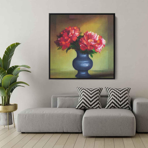 Cubist Painting Carnations #008 - Kanvah