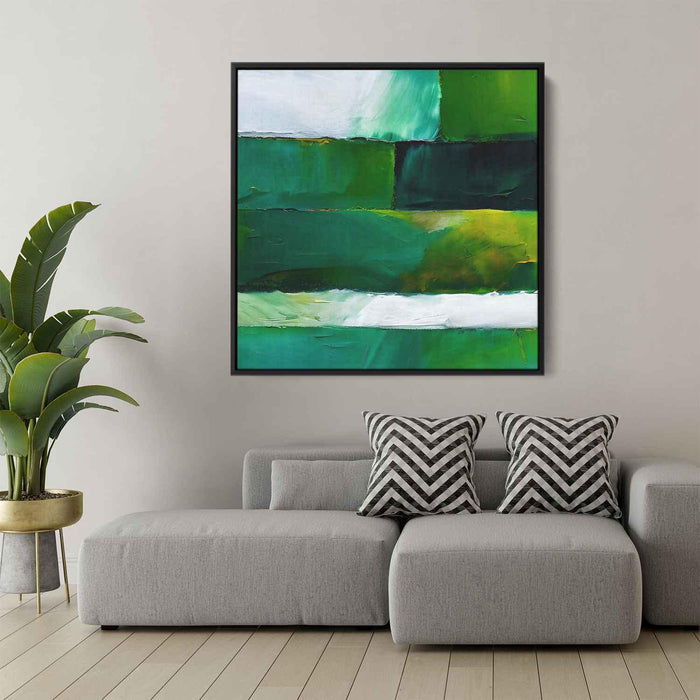 Green Abstract Print #020 - Kanvah