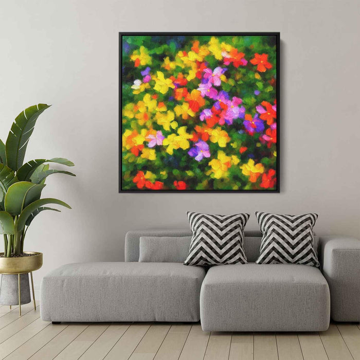 Impressionist Oil Tropical Flowers #004 - Kanvah