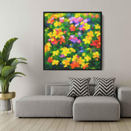 Impressionist Oil Tropical Flowers #006 - Kanvah