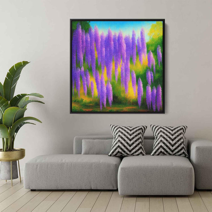 Impressionist Oil Wisteria #004 - Kanvah