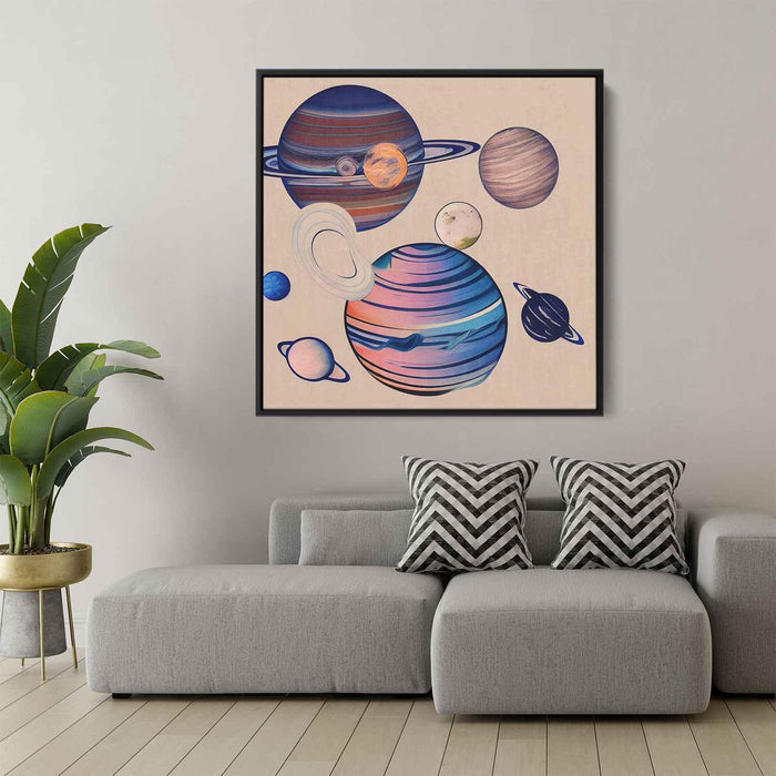 Line Art Planets #014 - Kanvah