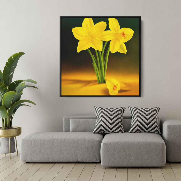 Daffodils Oil Painting #004 - Kanvah