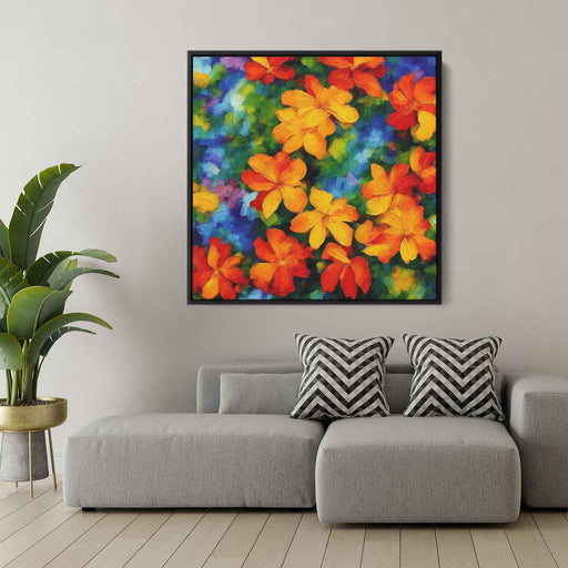 Tropical Flowers Oil Painting #006 - Kanvah