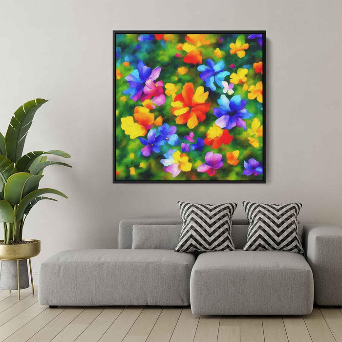 Tropical Flowers Oil Painting #008 - Kanvah