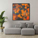 Orange Abstract Print #032 - Kanvah