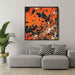 Orange Abstract Splatter #026 - Kanvah