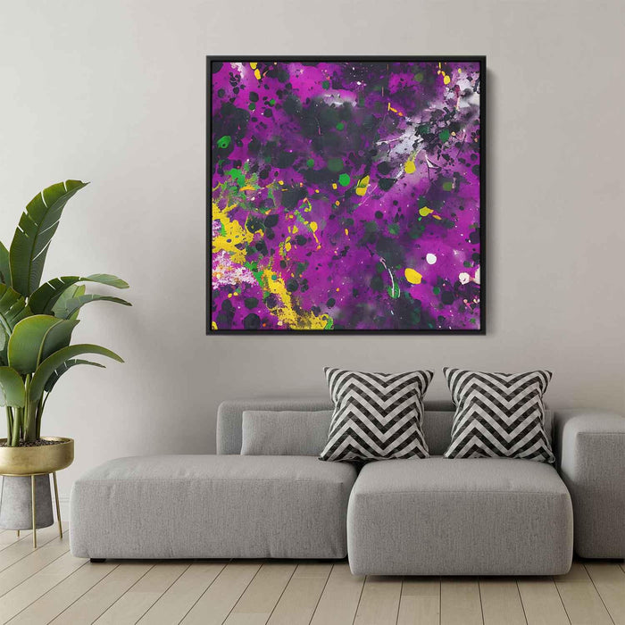 Purple Abstract Splatter #042 - Kanvah