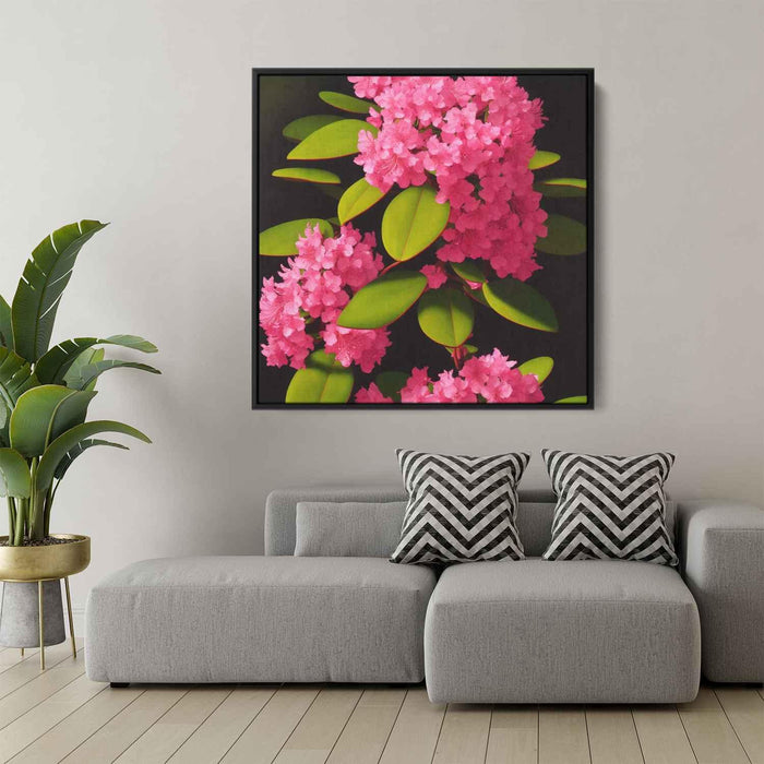 Realistic Oil Rhododendron #002 - Kanvah