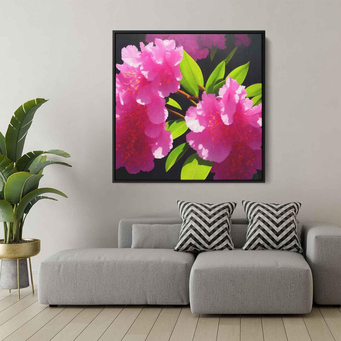 Realistic Oil Rhododendron #004 - Kanvah