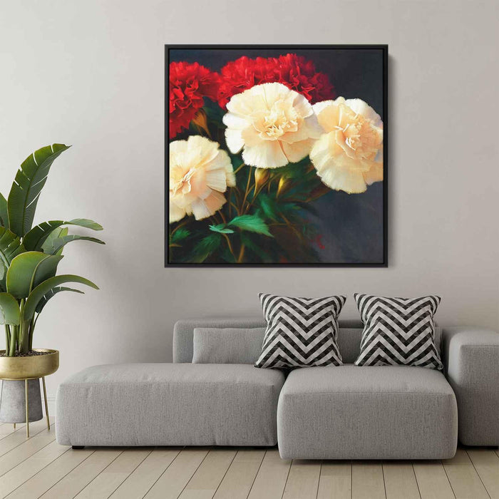 Renaissance Painting Carnations #004 - Kanvah