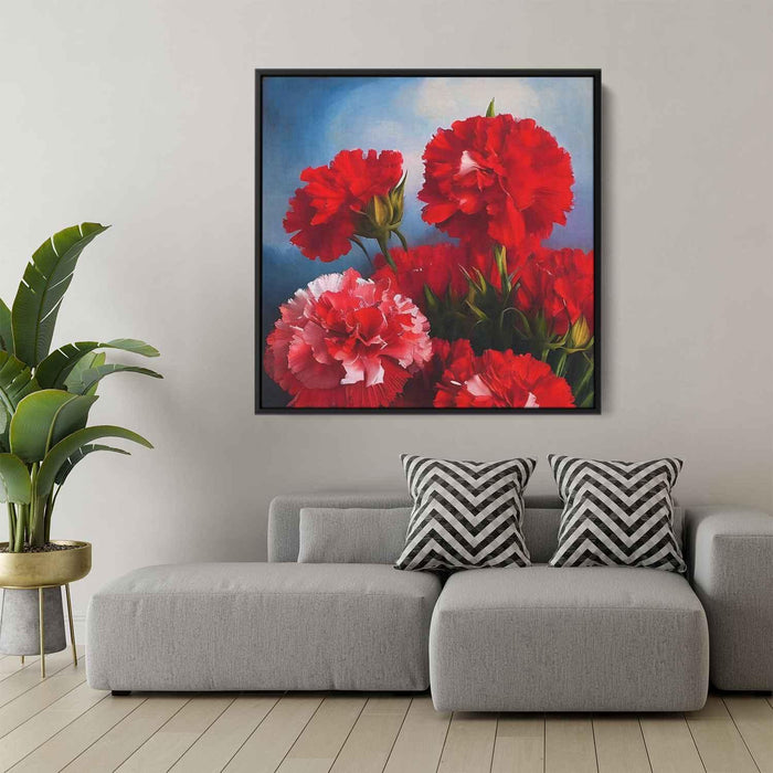Renaissance Painting Carnations #008 - Kanvah