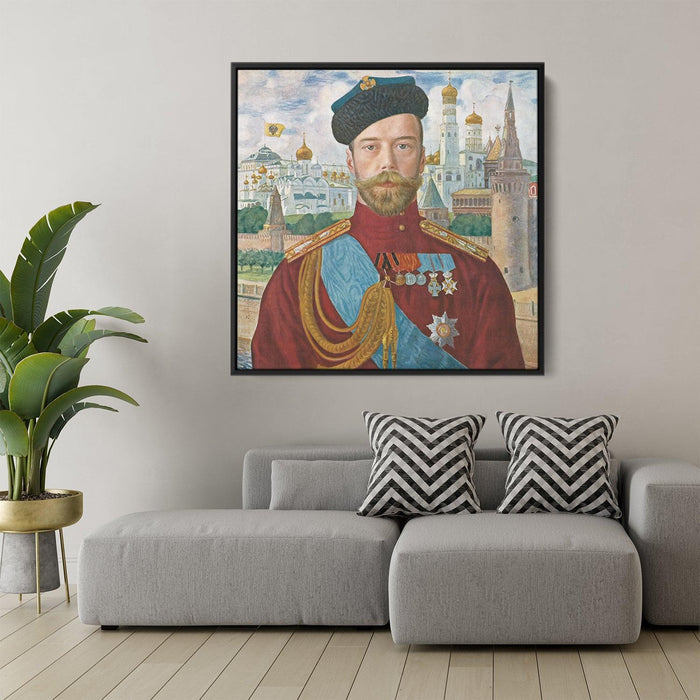 Tsar Nicholas II (1915) by Boris Kustodiev - Kanvah