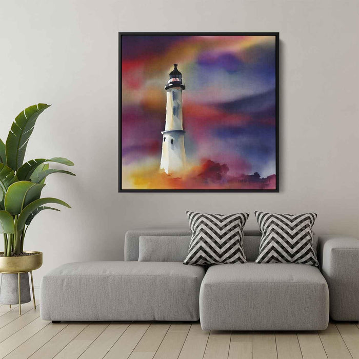 Watercolor Lighthouse #016 - Kanvah