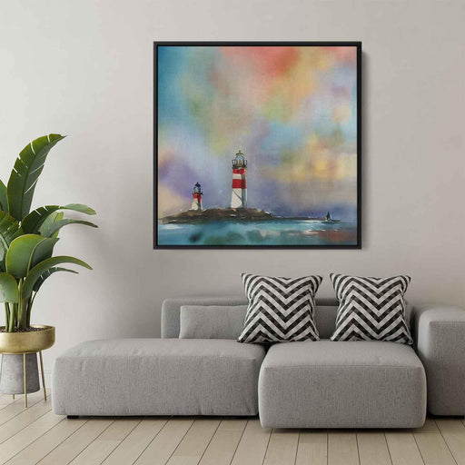 Watercolor Lighthouse #018 - Kanvah