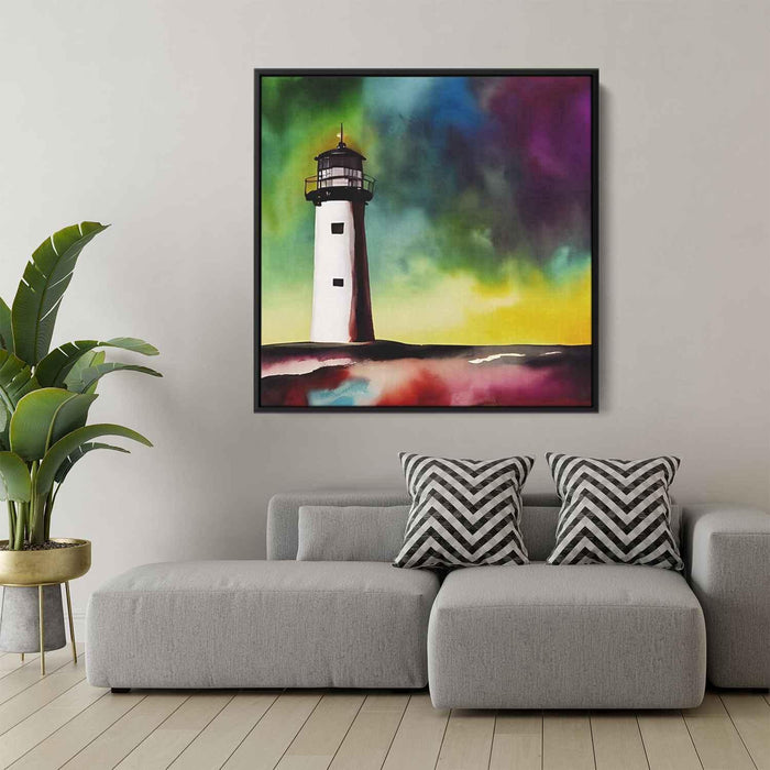 Watercolor Lighthouse #034 - Kanvah