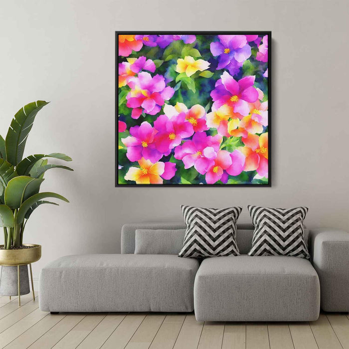 Watercolor Tropical Flowers #002 - Kanvah