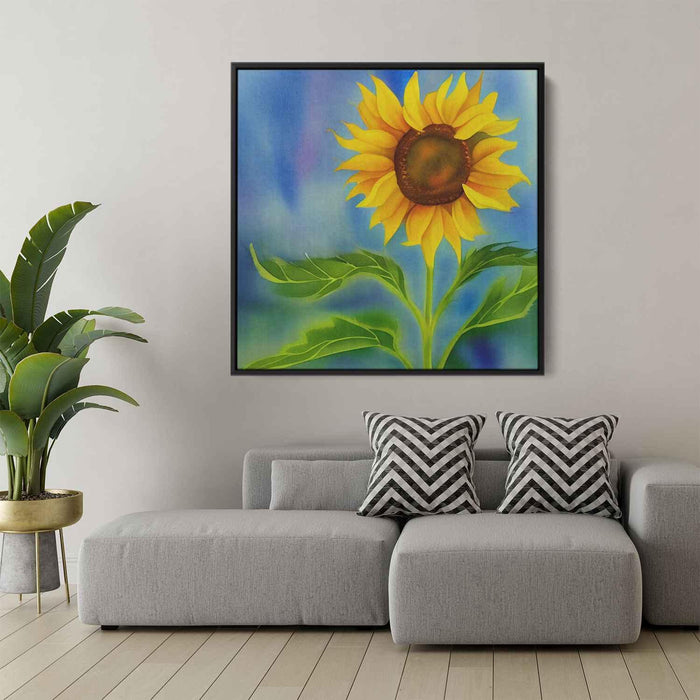 Watercolor Sunflower #012 - Kanvah