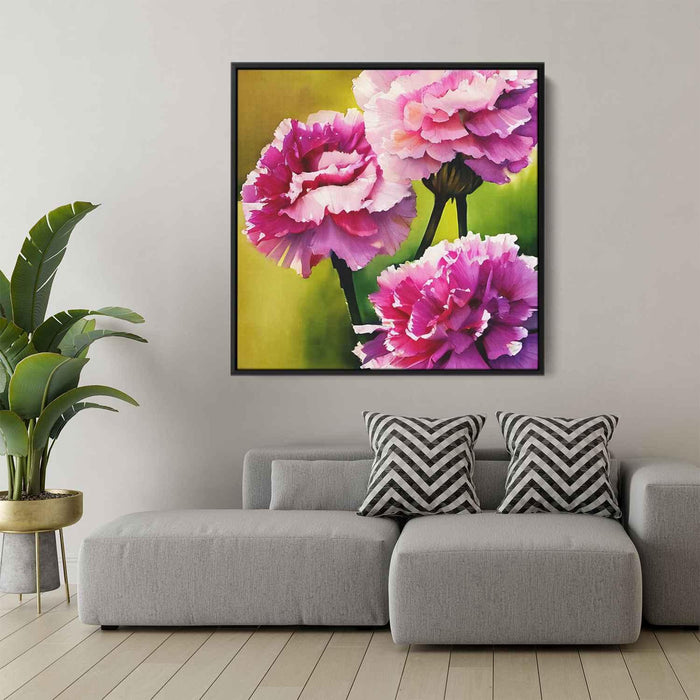 Watercolour Painting Carnations #002 - Kanvah