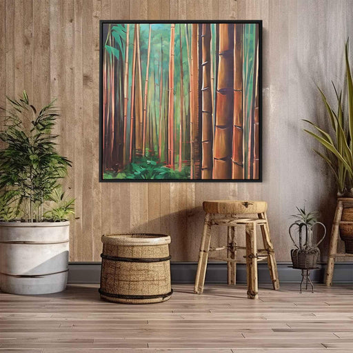 Abstract Bamboo Forest #036 - Kanvah