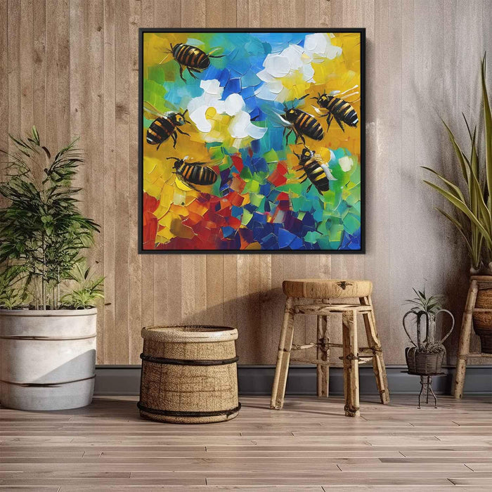 Abstract Bees #006 - Kanvah