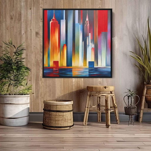 Abstract New York City Skyline #002 - Kanvah