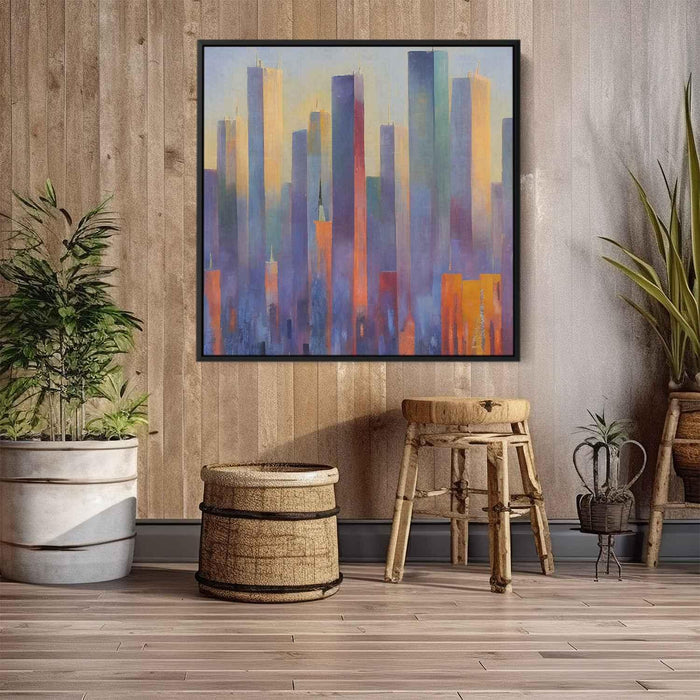 Abstract New York City Skyline #020 - Kanvah