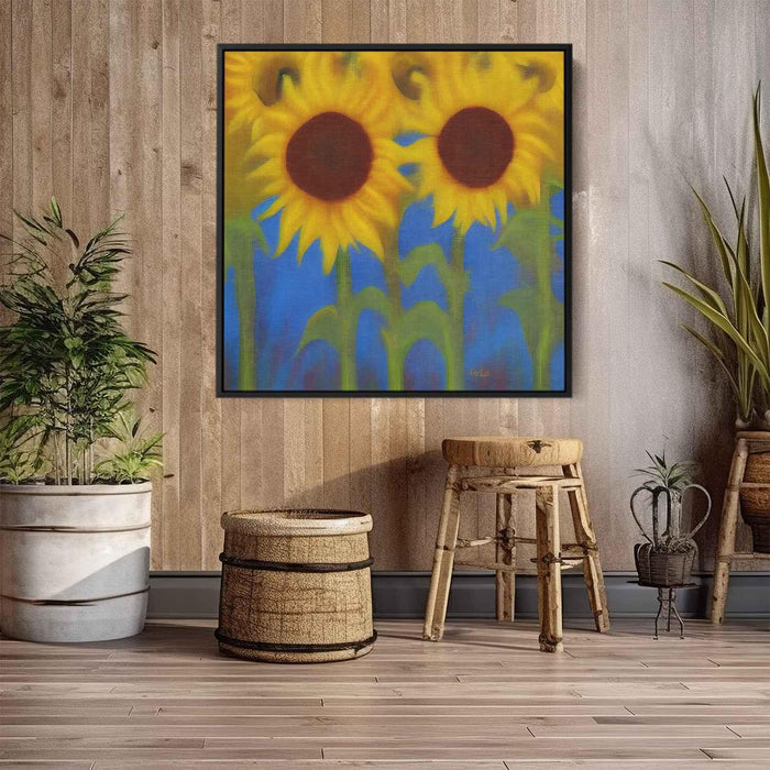 Abstract Sunflower #018 - Kanvah