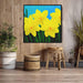 Acrylic Daffodils #002 - Kanvah