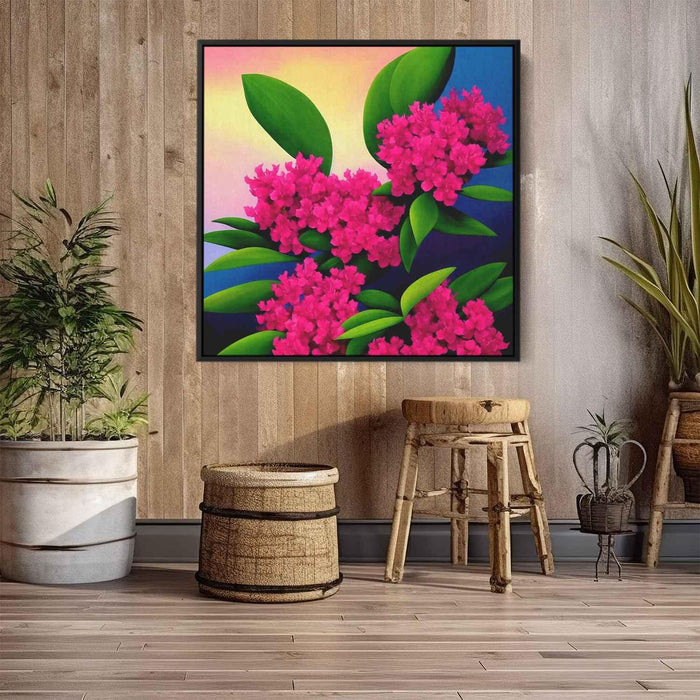 Acrylic Rhododendron #002 - Kanvah