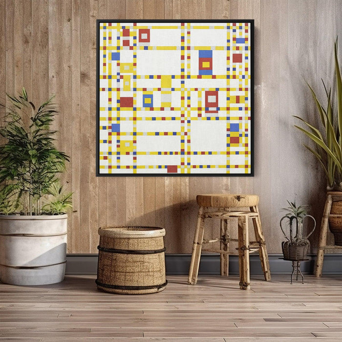 Broadway Boogie Woogie (1943) by Piet Mondrian - Kanvah