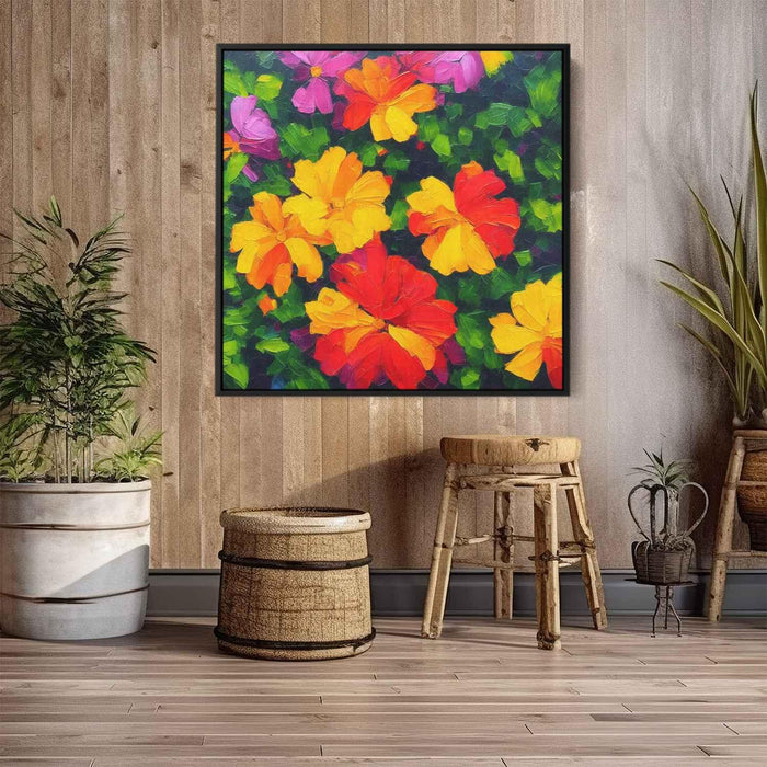 Contemporary Oil Tropical Flowers #008 - Kanvah