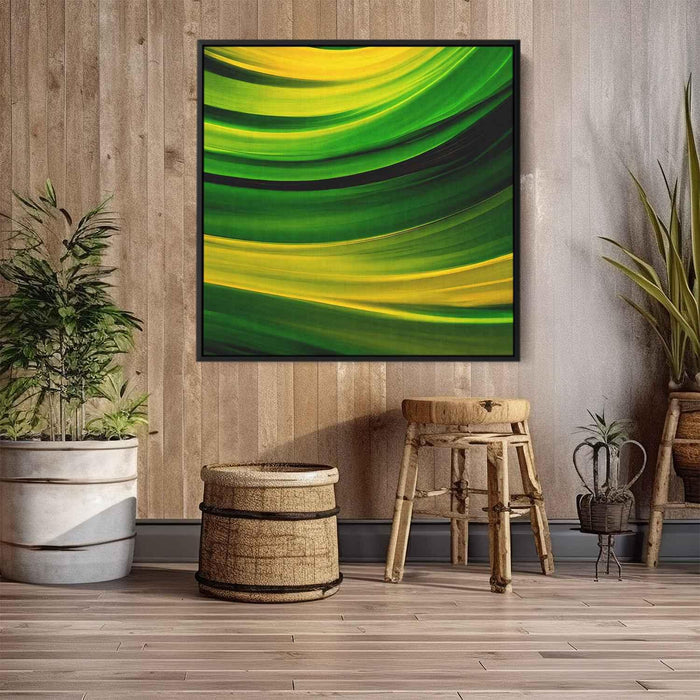 Green Abstract Print #030 - Kanvah