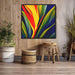 Impressionist Oil Birds of Paradise #002 - Kanvah