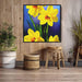 Impressionist Oil Daffodils #002 - Kanvah