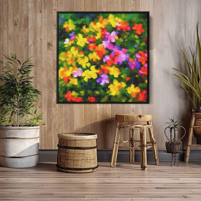 Impressionist Oil Tropical Flowers #004 - Kanvah