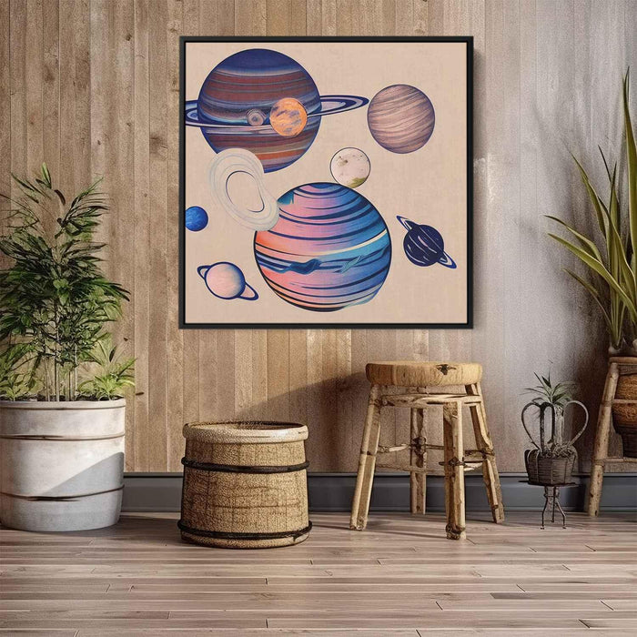 Line Art Planets #014 - Kanvah
