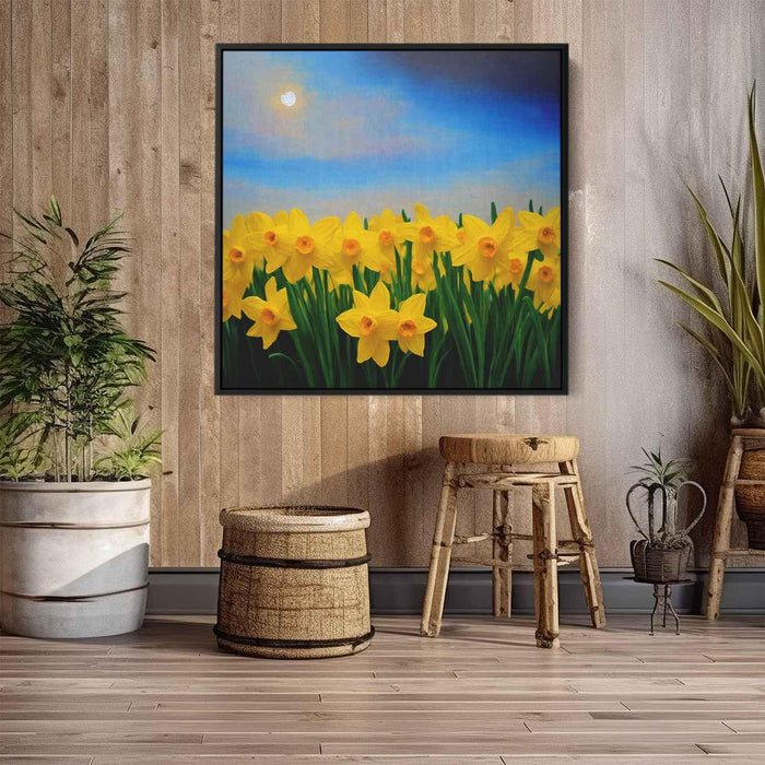 Daffodils Oil Painting #006 - Kanvah