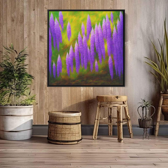 Wisteria Oil Painting #002 - Kanvah