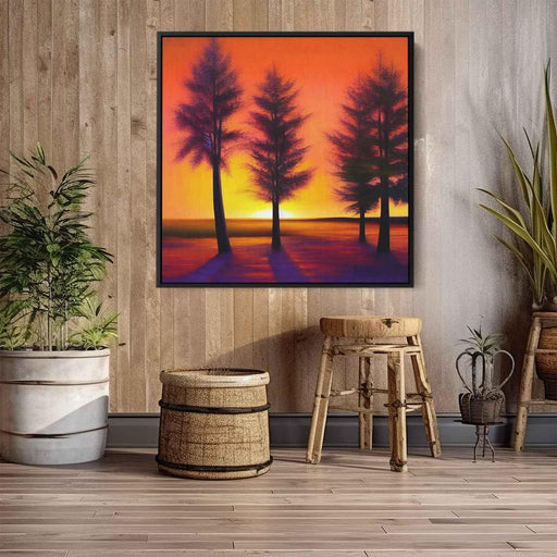 Sunset Trees #008 - Kanvah