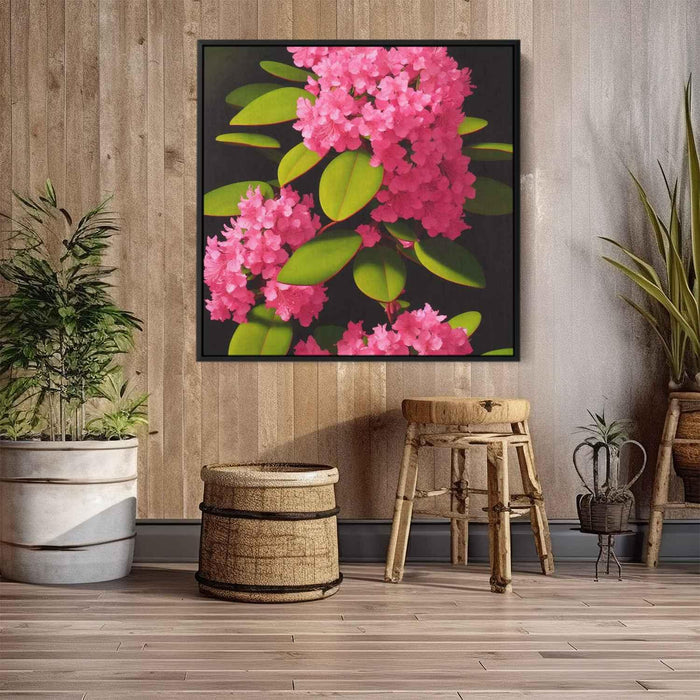 Realistic Oil Rhododendron #002 - Kanvah