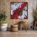 Red Abstract Splatter #002 - Kanvah