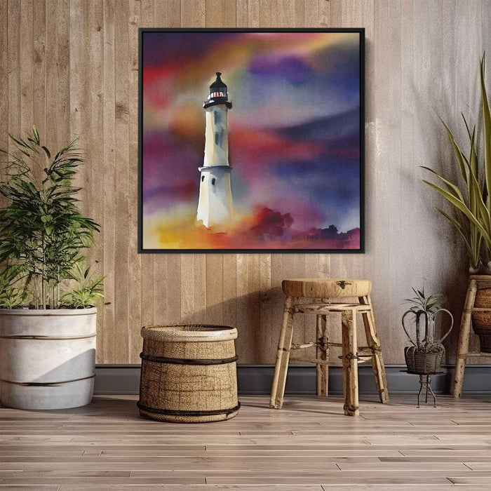 Watercolor Lighthouse #016 - Kanvah