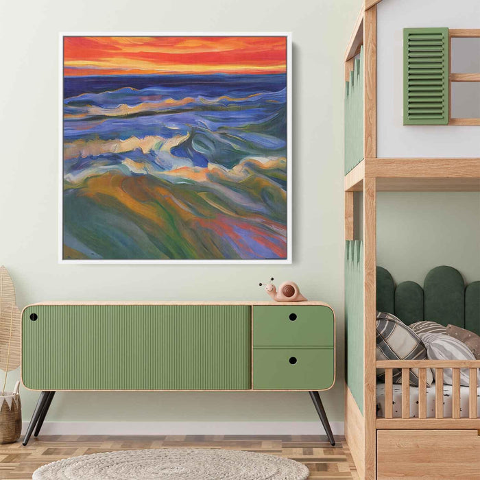 Abstract Rocky Beach #088 - Kanvah