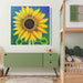 Abstract Sunflower #008 - Kanvah