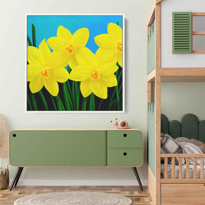 Acrylic Daffodils #002 - Kanvah