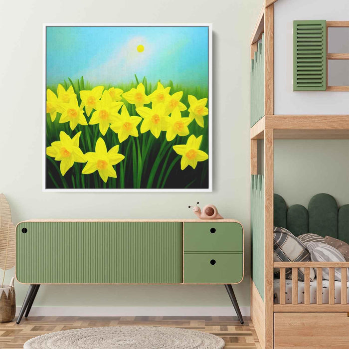 Acrylic Daffodils #004 - Kanvah